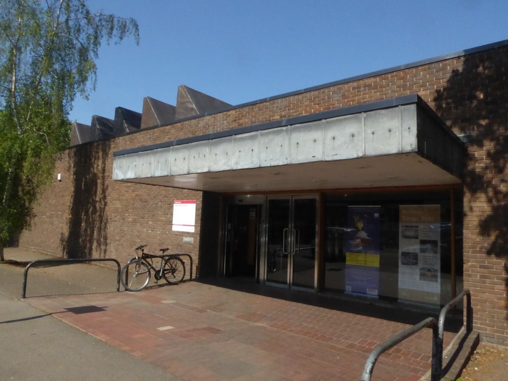 The brick exterior of Wanstead Library